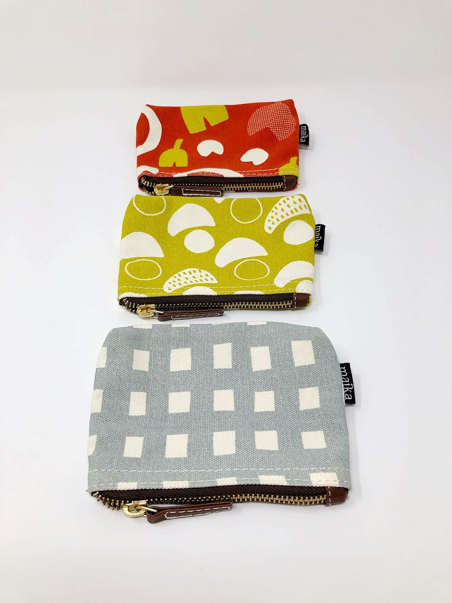 MAIKA Recycled Canvas Large Travel Pouch, Flores
