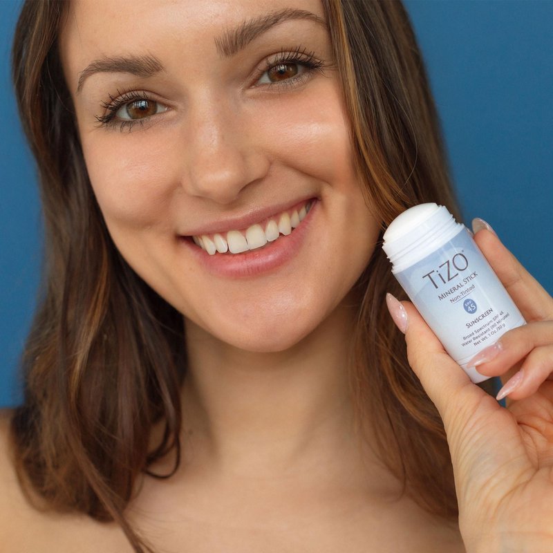 TiZO Mineral Stick SPF 45 | Non-Tinted | Water Resistant (80 minutes) | Broad Spectrum Sunscreen | UVA/UVB Protection | For all skin types | Easy On-the-Go Application | 1 oz / 30 g