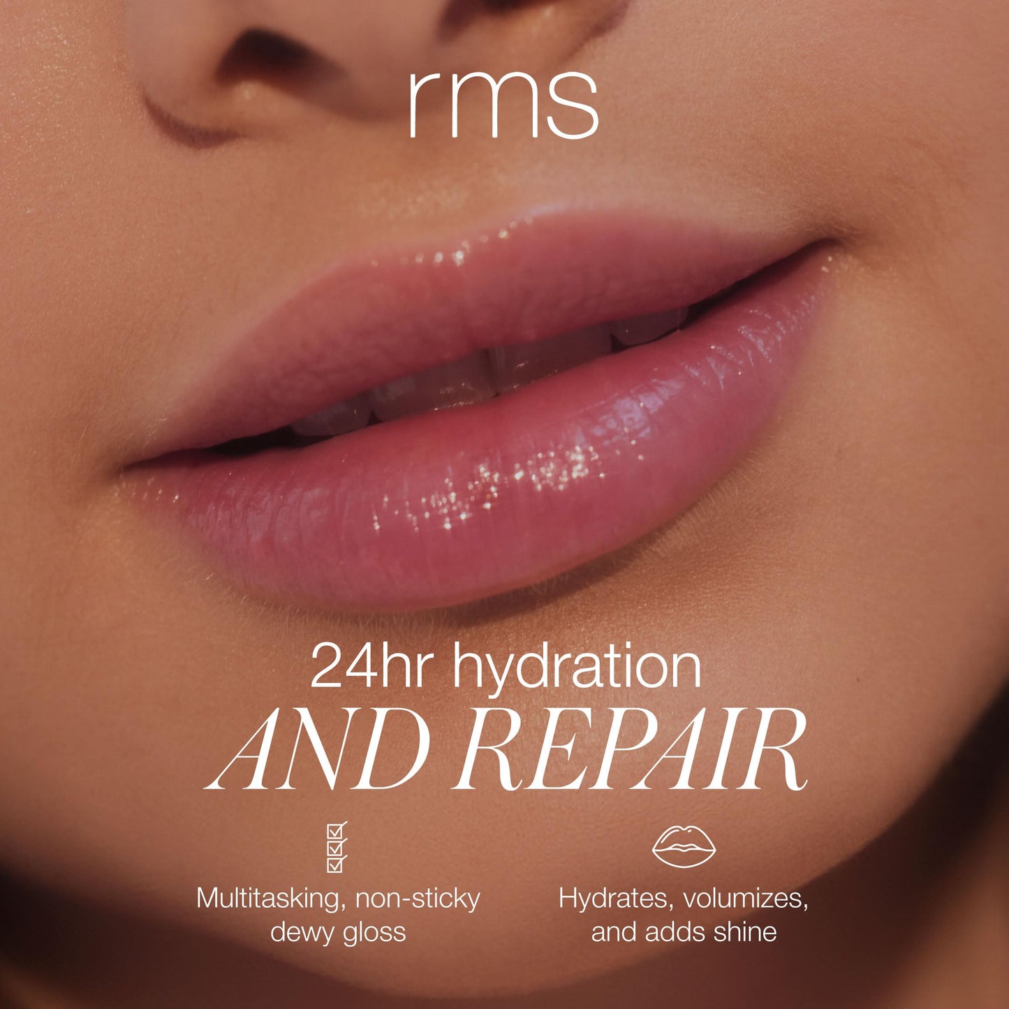RMS Beauty Lipnights Overnight Lip Mask - Barrier Repair Hydrating Lip Balm Vanilla Coco Butter & Shea Butter Overnight Mask