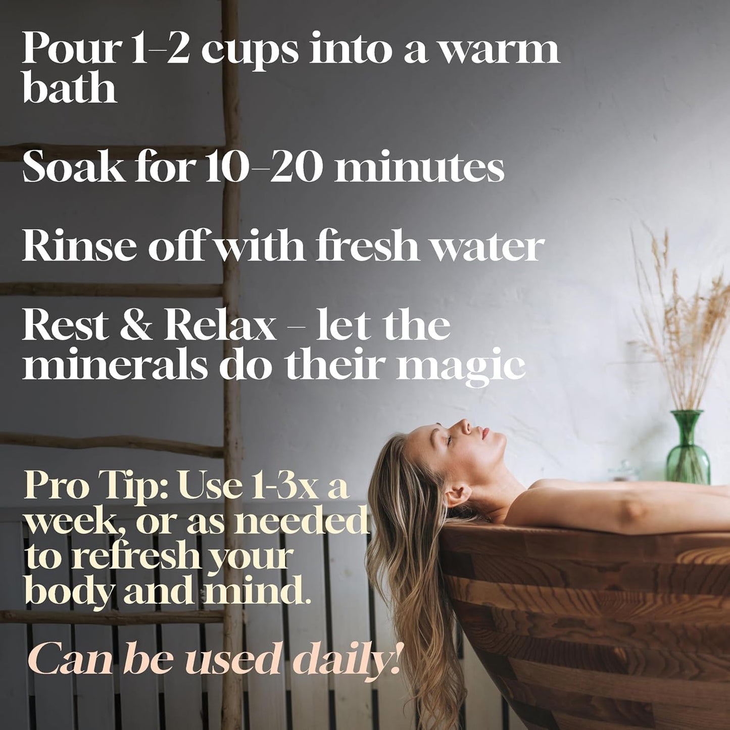 Dead Sea Bath Salts - 100% Mineral Therapeutic Formula for Detox & Moisturizing | Unscented 5 lbs