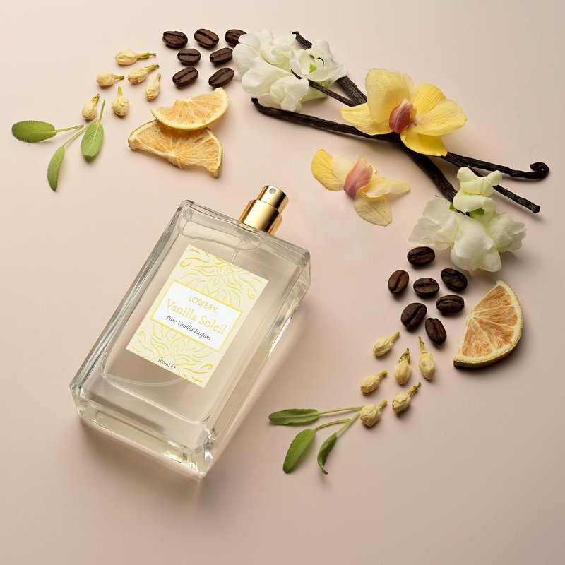 Pure Vanilla Perfume for Women - 100ml Creamy Tonka Bean Fragrance | Long-Lasting Vegan & Natural Ingredients