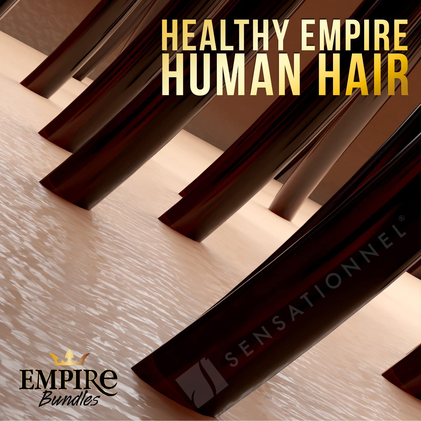 Sensationnel Empire bundles- body wave 10a tangle shed free human hair for weaving and sew in styles - 1 pack (16 inch, NATURAL/BLACK)