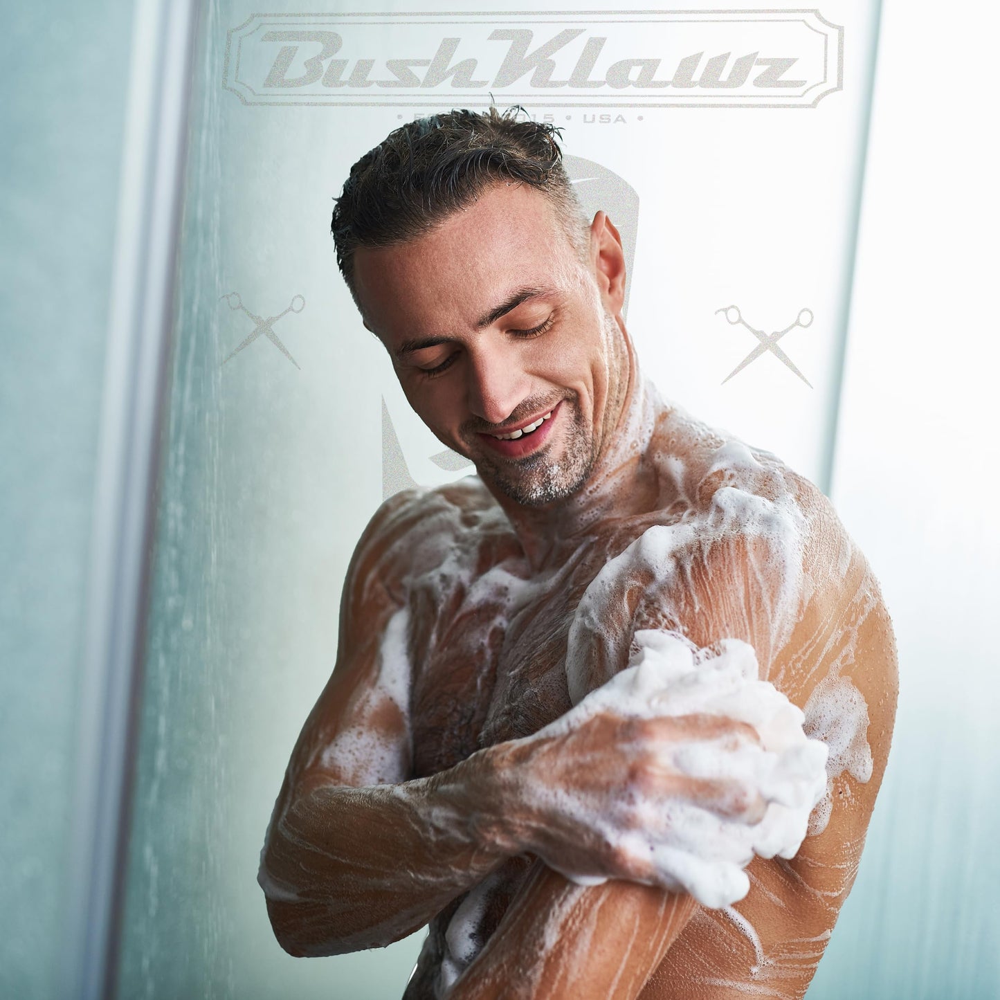 BushKlawz URBAN PRINCE MAN WASH Men’s Original All in One 3-in-1 Shampoo Conditioner Hair Beard BodyWash Man Made American Viking Crew Cannon Wash with Bulldog Duke PH Ballwash