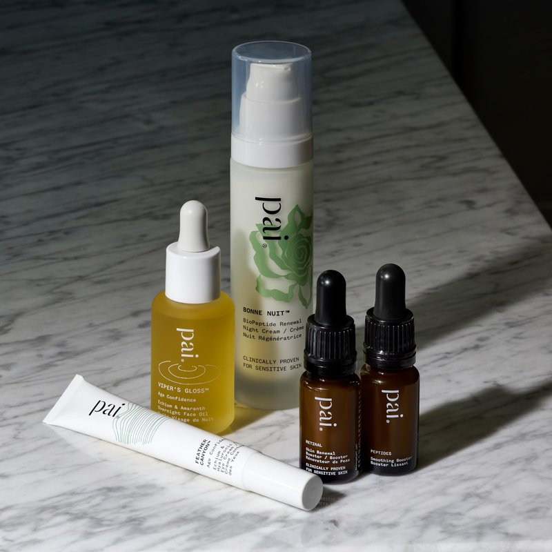 PAI SKINCARE - Organic Viper's Gloss Echium + Amaranth Overnight Face Oil | Natural, Vegan, Sensitive Skincare (1 fl oz | 30 mL)