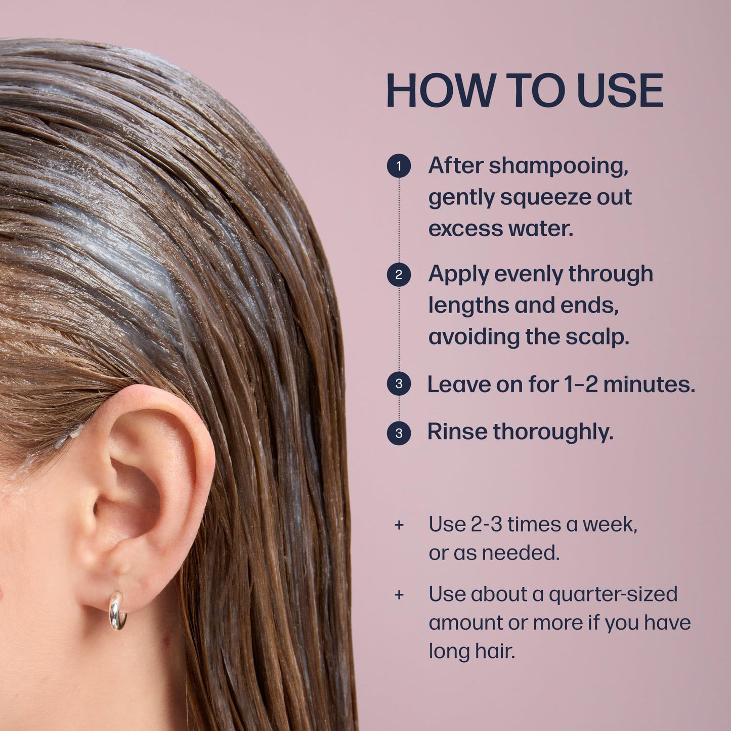 UNOVE Deep Damage Repair Hair Mask - Protein Hair Treatment & Hair Mask for Damaged Hair | Deep Conditioning & Keratin Hair Mask for Dry, Frizzy Hair | Korean Hair Care | Tender Bloom, 10.82 fl oz