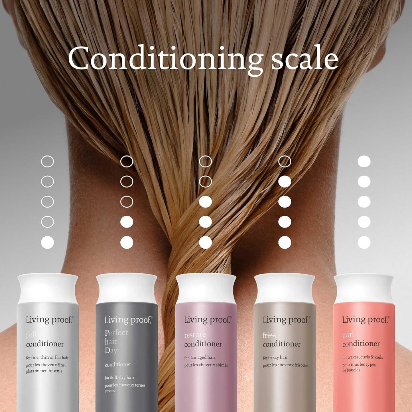 Living Proof Restore Conditioner - Strengthens & Repairs Hair, Adds Shine | For All Hair Types