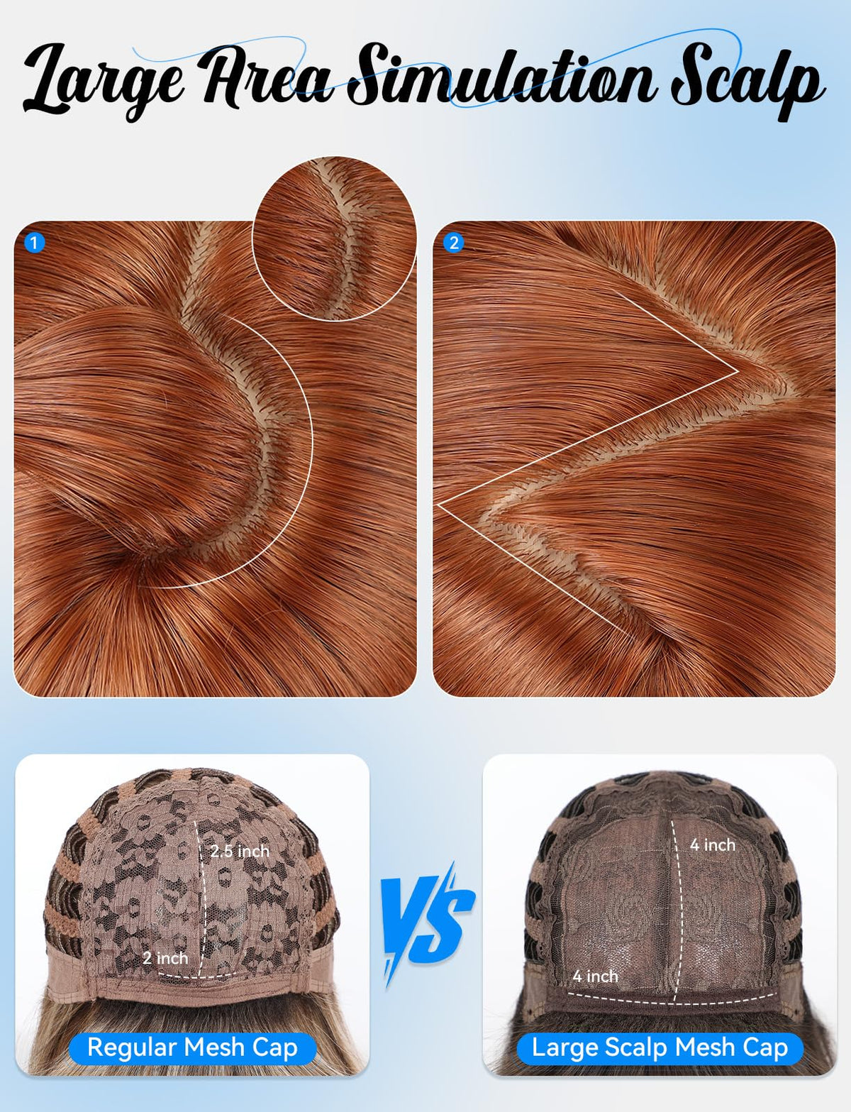 HAIRCUBE Layered Auburn Medium Long Straight Synthetic Wigs for Women with Bangs Heat Resistant Natural Look for Daily Use