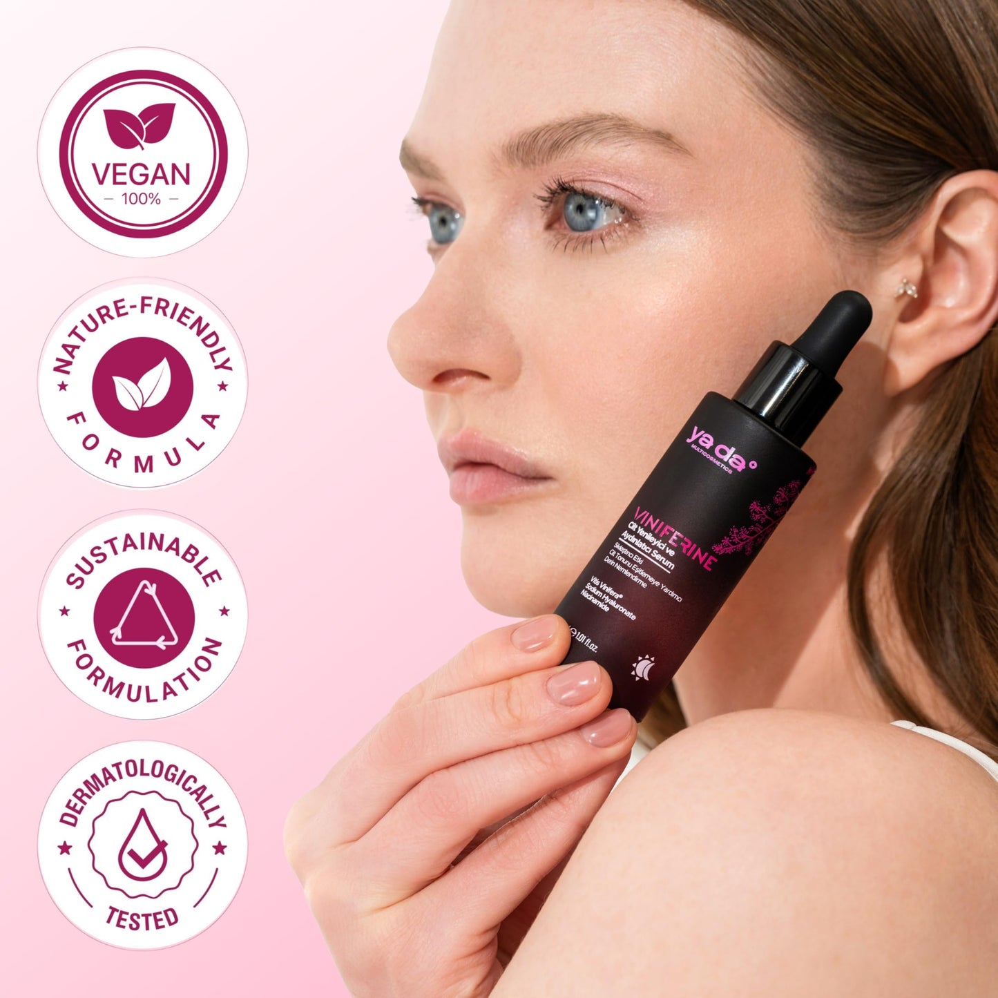 Dark Spot Remover for Face - Grape Extract Viniferine | Brightening Serum and Age Spot Remover | Clean Niacinamide Formula | Restores a Radiant Glow with Rejuvenating Hyperpigmentation Care | 1 Fl Oz