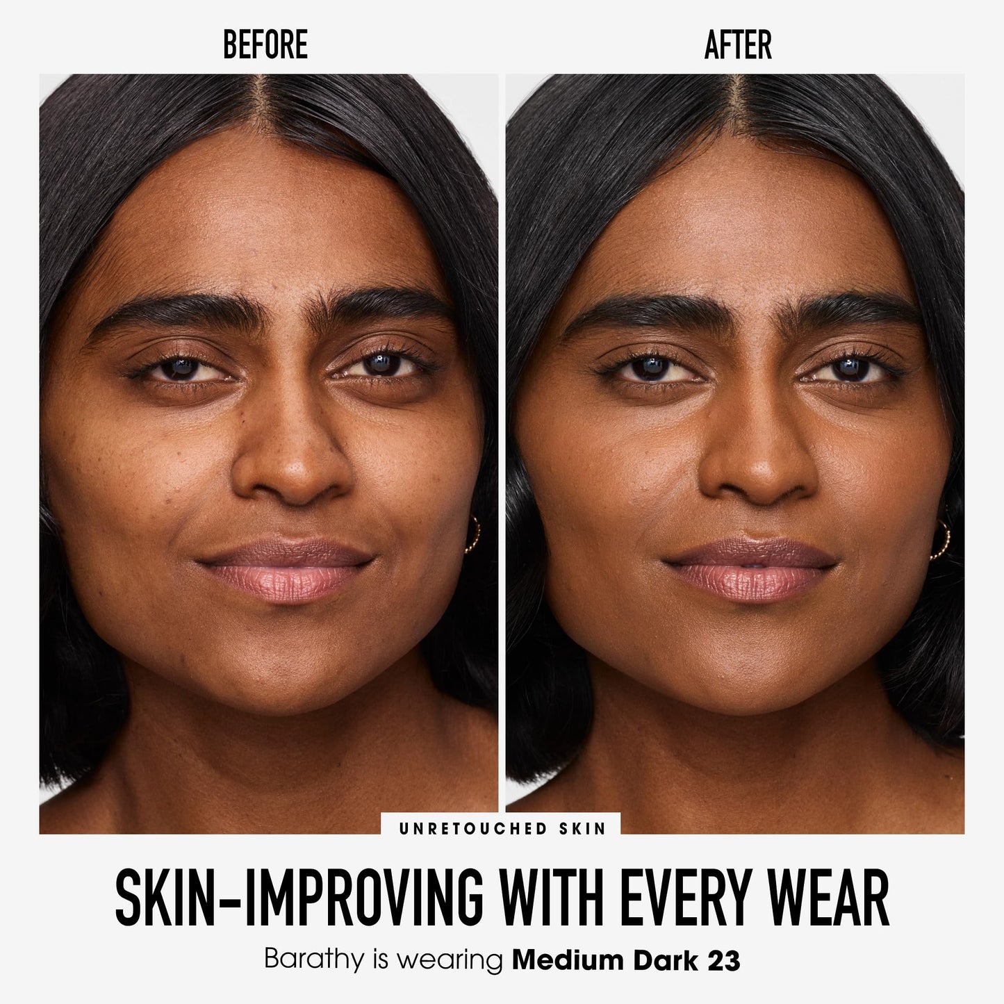 Original Loose Powder Foundation SPF 15, Medium Dark 23, Vegan, Cruelty-Free & Dermatologist-Tested
