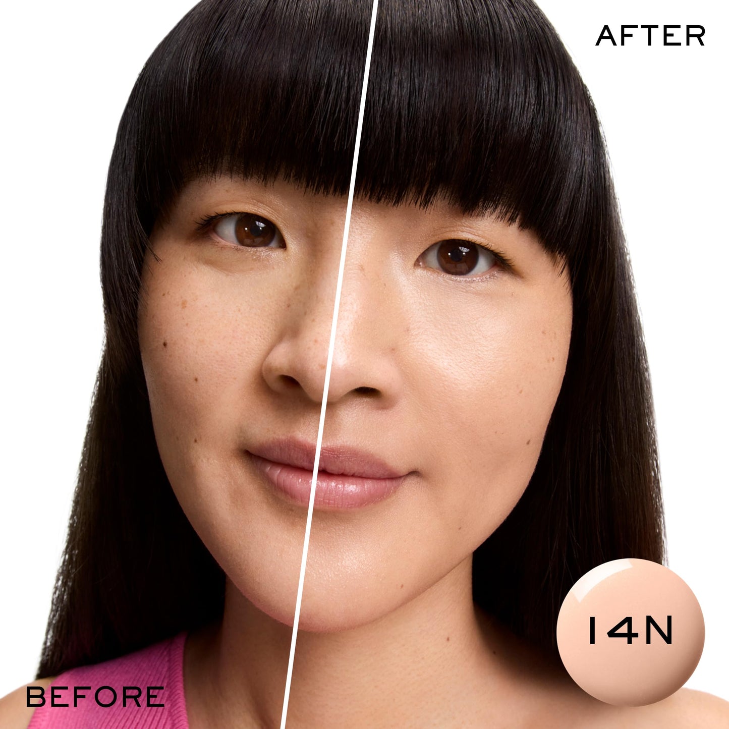 Lancôme Idôle 3 Serum Supertint Skin Tint - Dewy, Even tone with Niacinamide and Hyaluronic Acid for 24HR - Sheer to Buildable Coverage - Shade 14N