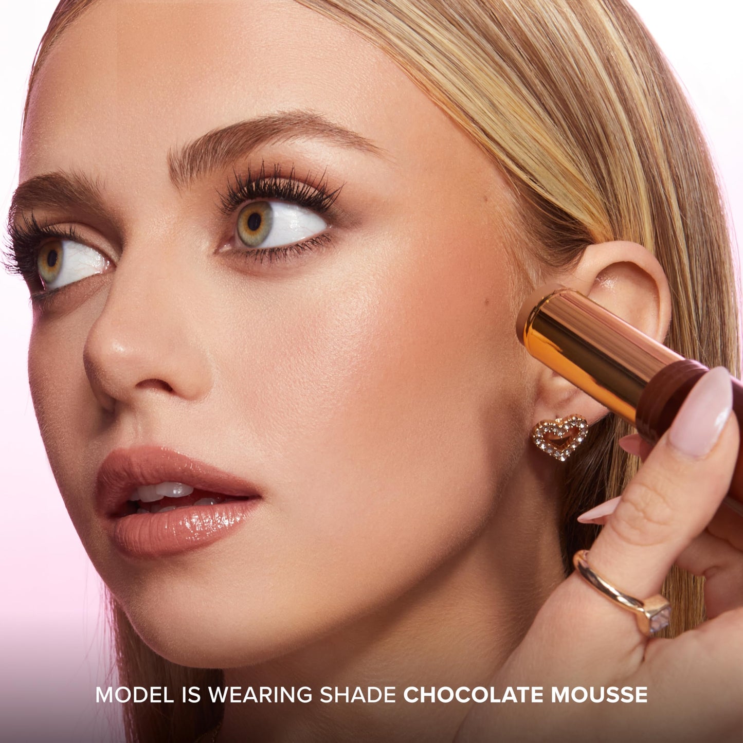 Too Faced Chocolate Soleil Melting Bronzing & Sculpting Stick | Multi-Use, Contour + Cream Bronzer Stick | Lightweight, Satin-Finish with Buildable Coverage, 0.28 Ounce, 0.28 Ounce, Chocolate Mousse