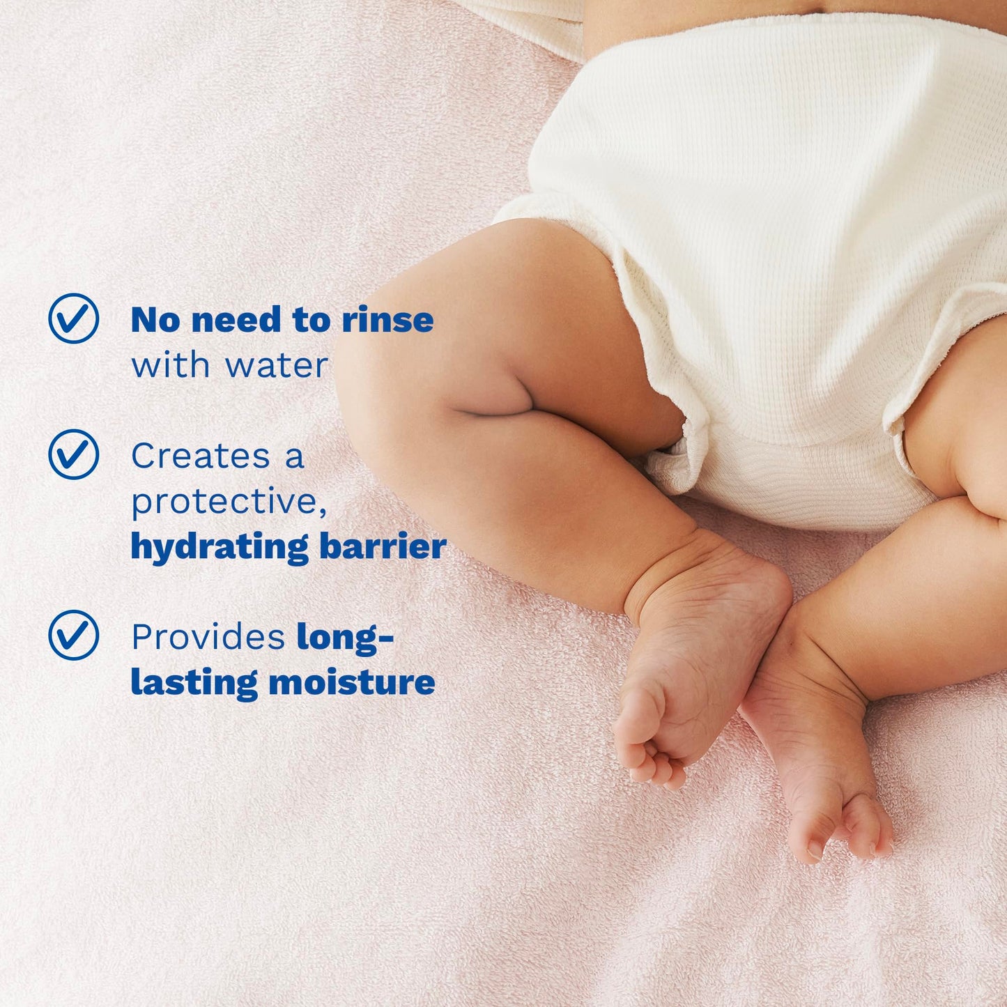 Mustela Liniment - No-Rinse Baby Cleanser for Diaper Change - with Extra Virgin Olive Oil - Fragrance-Free - 13.52 fl. Oz