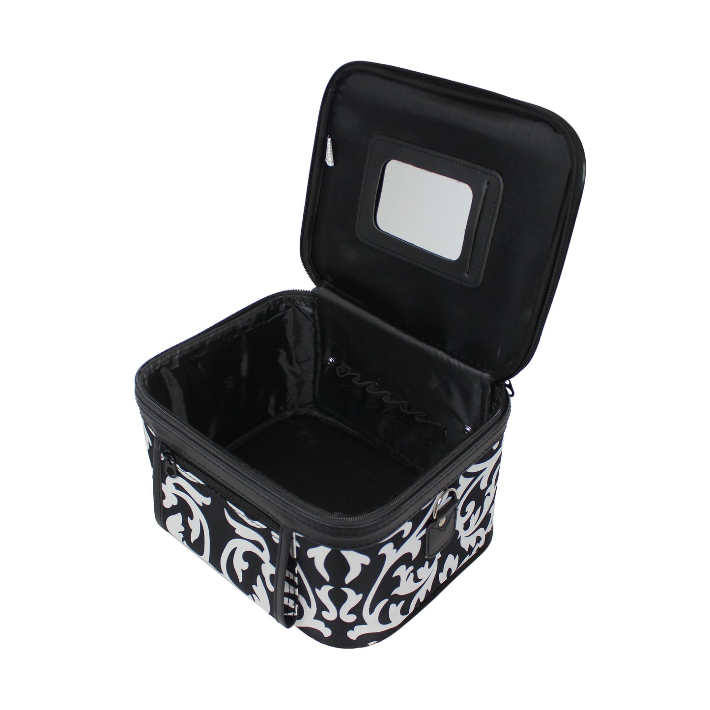 World Traveler Women's 2-Piece Cosmetic Case Set, Owl Black