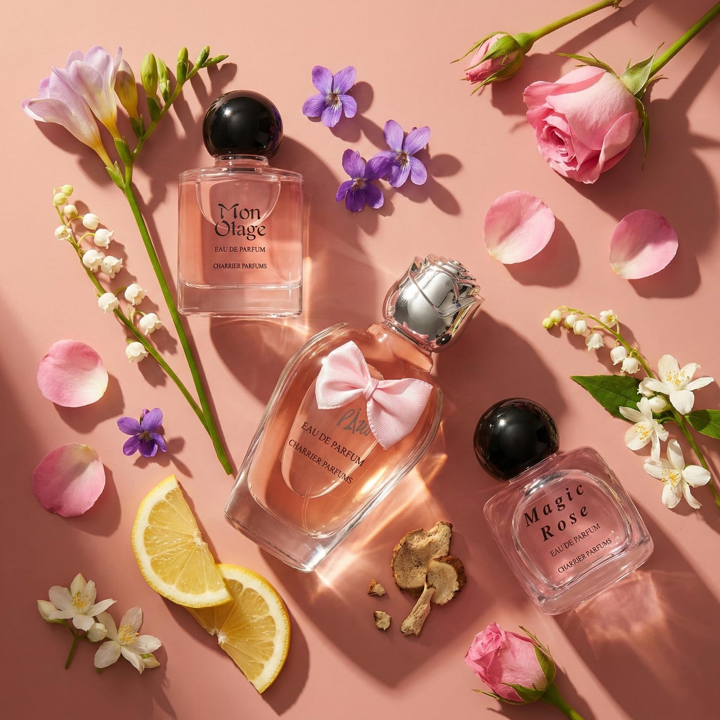 Charrier Parfums - 5 Eaux de Parfum Gift Set - 'Collection Fashion' - 49.7 ml - Made in Provence, France