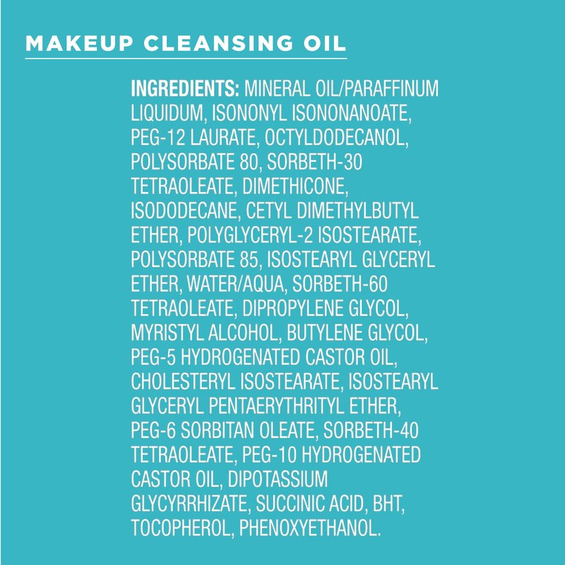 Curel Japanese Skin Care Makeup Cleansing Oil for Face, Oil-Based Makeup Remover for Dry, Sensitive Skin, Fragrance Free Facial Cleansing Oil, 5 Oz