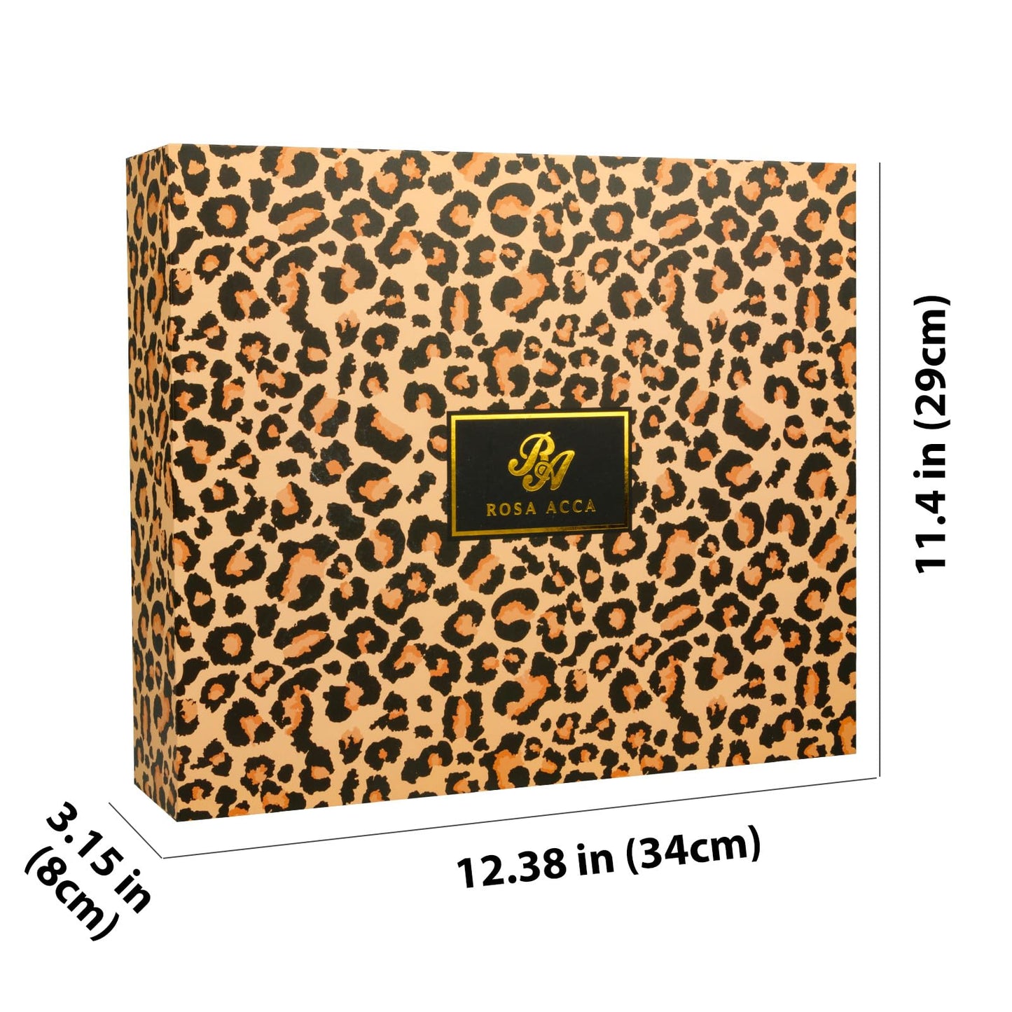 Gifts for Women, Birthday Gift for Women, 33 Pcs XXL Leopard Bath and Body Gifts Basket for Mom & Wife, Hydrating Skin Care Set, Home Spa Self Care Gifts Set, Christmas, Anniversary, Valentines