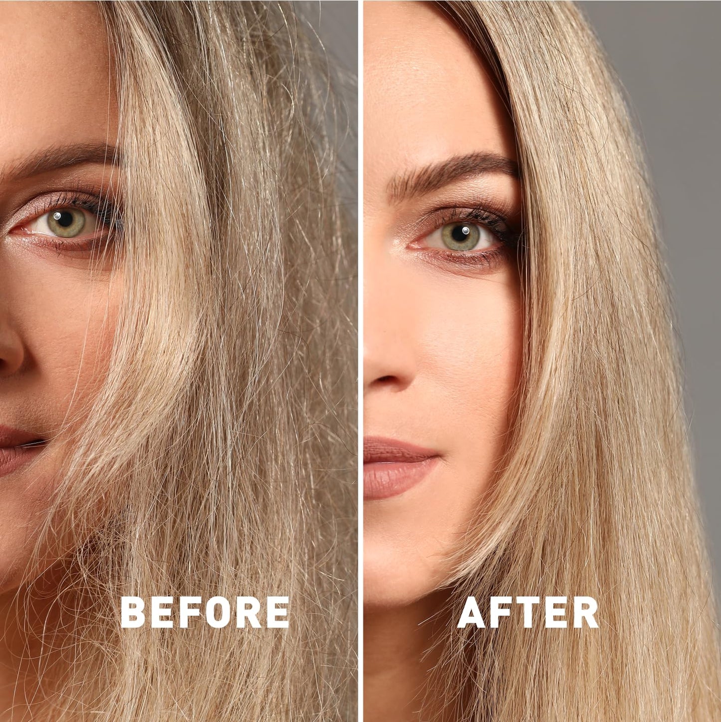 Just Nutritive Shampoo For Blonde Natural & Color-Treated Hair, Neutralize Brassy Tones, No Purple or Blue Shampoo, Paraben Free, Phthalate Free, Silicone Free, 8 oz. Bottle
