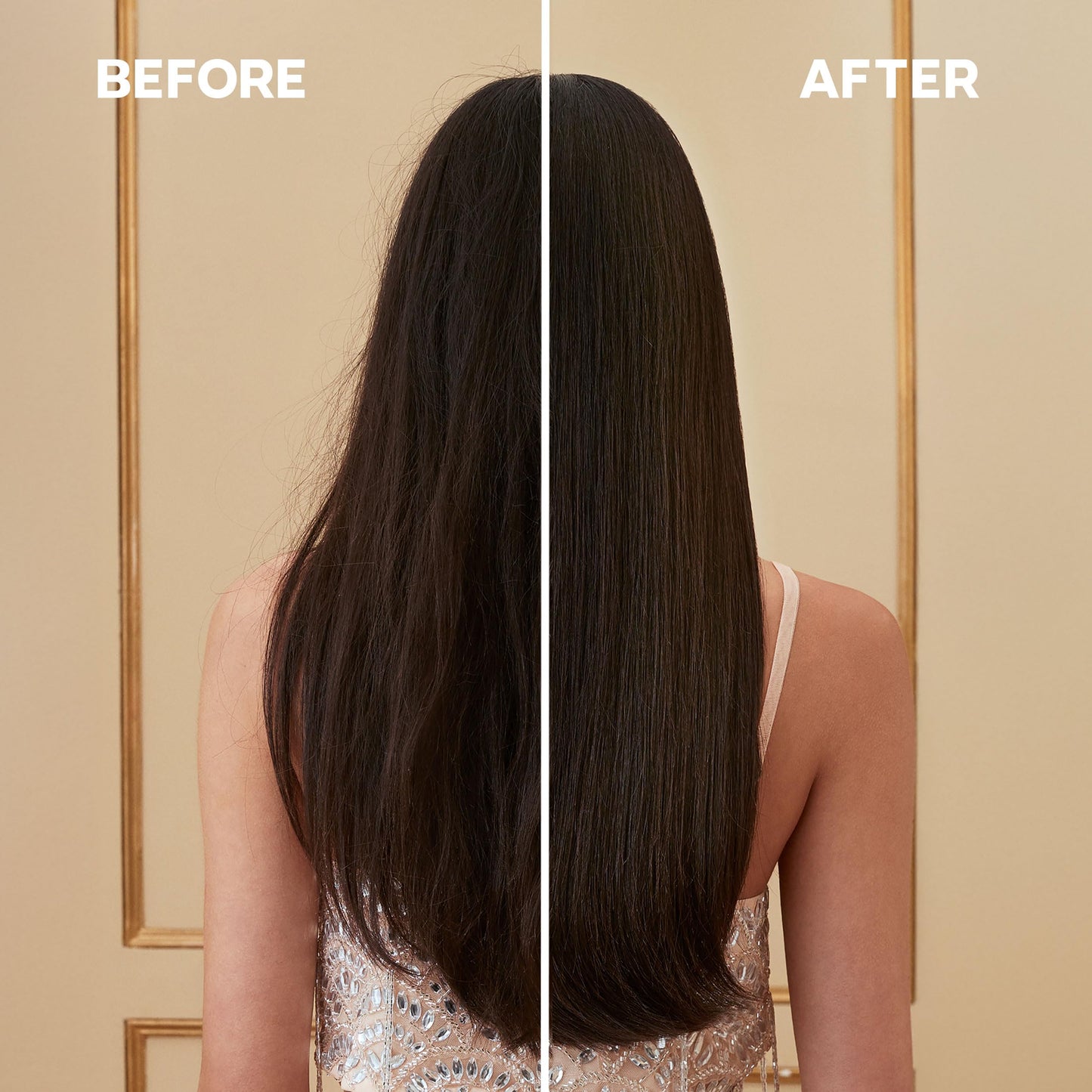 ALFAPARF MILANO Lisse Design Keratin Hair Oil for Frizz Control - Heat Protection - Anti-Frizz Keratin Therapy Hair Serum Treatment - Smooths, Protects, Adds Shine (1.69oz)