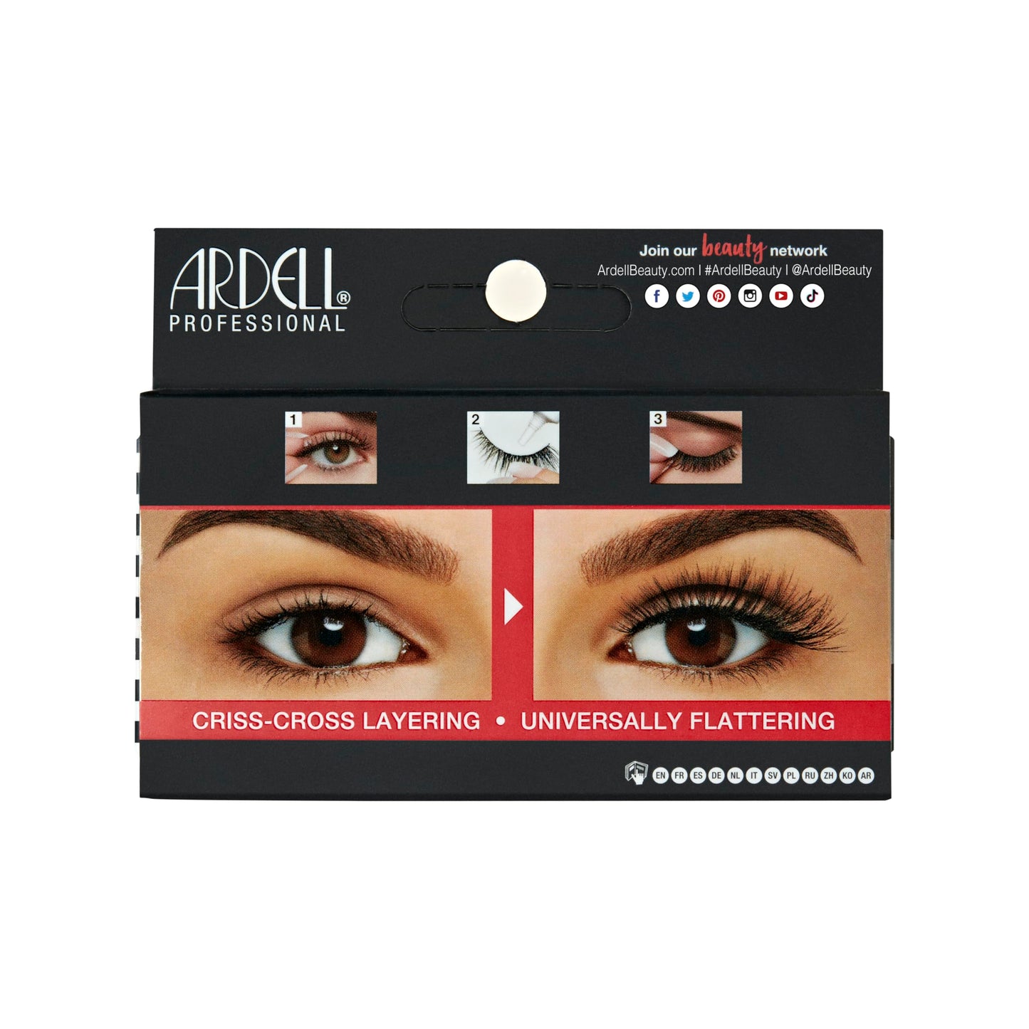 Ardel Double Up Wispies 113, with Bonus Duo Adhesive, 1 Pair