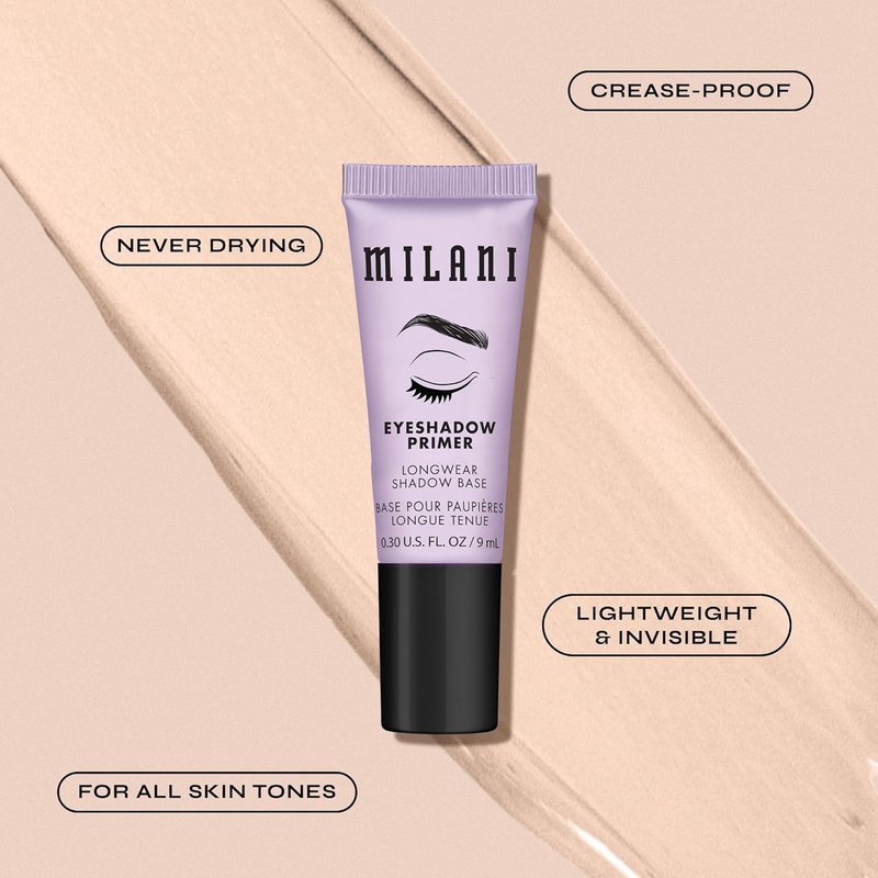 Milani Lash Extensions Tubing Mascara - Length & Lift | Stay Put Infinite Eyeliner & Eyeshadow Primer