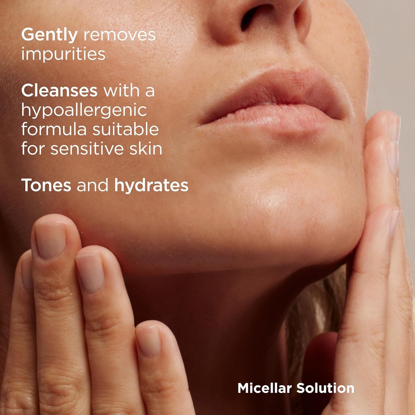 ISDIN Micellar 4-in-1 Facial Cleansing Water - Hydrating Toner & Makeup Remover for Sensitive Skin | 13.5 FL OZ