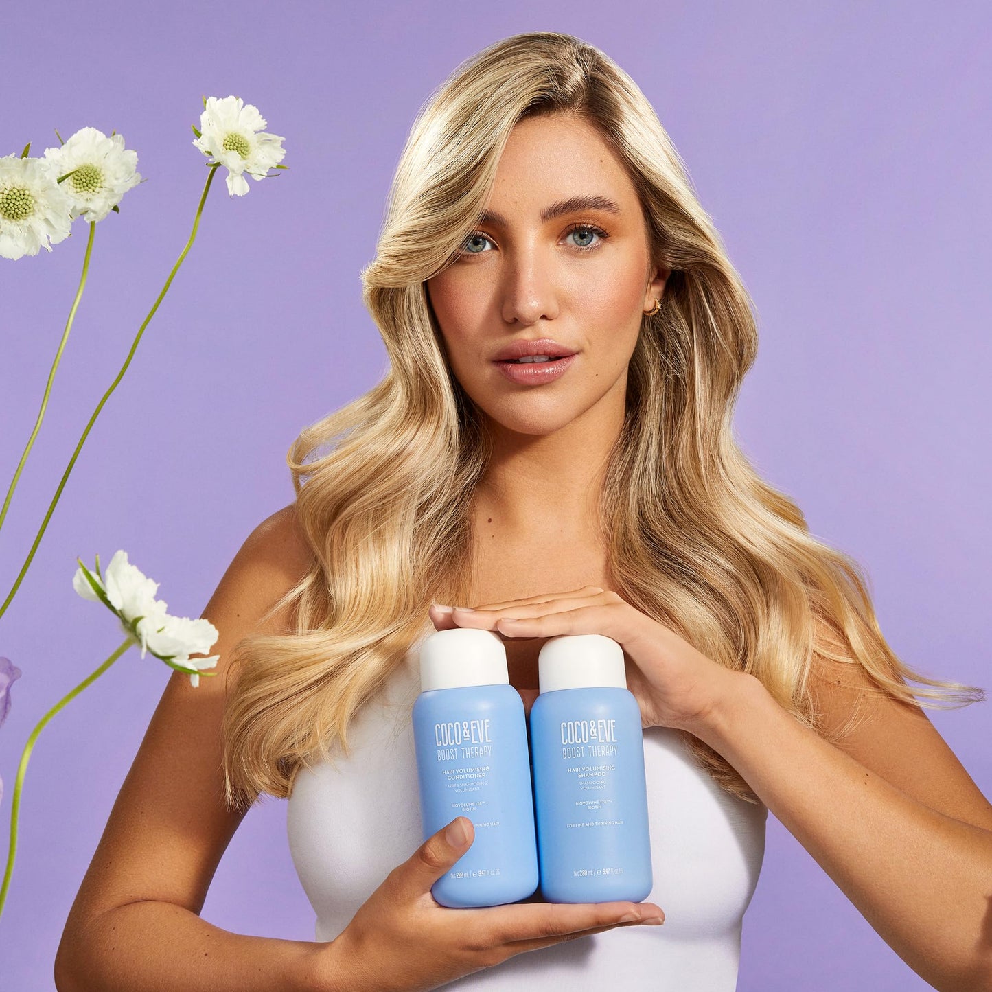 Coco & Eve Boost Therapy Hair Volumizing Conditioner with Biotin to Target Fine, Thinning Hair, Increase Volume and Density. Smoothes Strengthens & Thickens for Fuller Healthier Hair (9.47 Fl Oz)