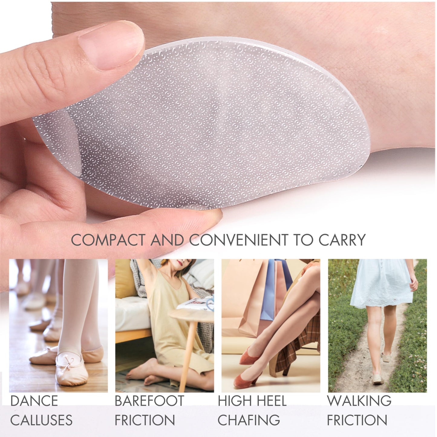 Nano Glass Foot File Callus Remover – Gentle Pedicure Tool for Hard Skin, Cracked Heels & Dead Skin – Reusable Heel Scrubber with Protective Case for Smooth Feet