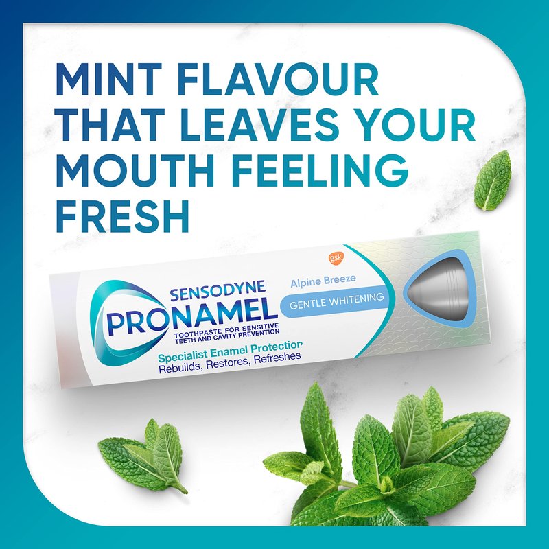 Sensodyne Pronamel Gentle Whitening Alpine Breeze Toothpaste - 0.8 ounce -Travel Size