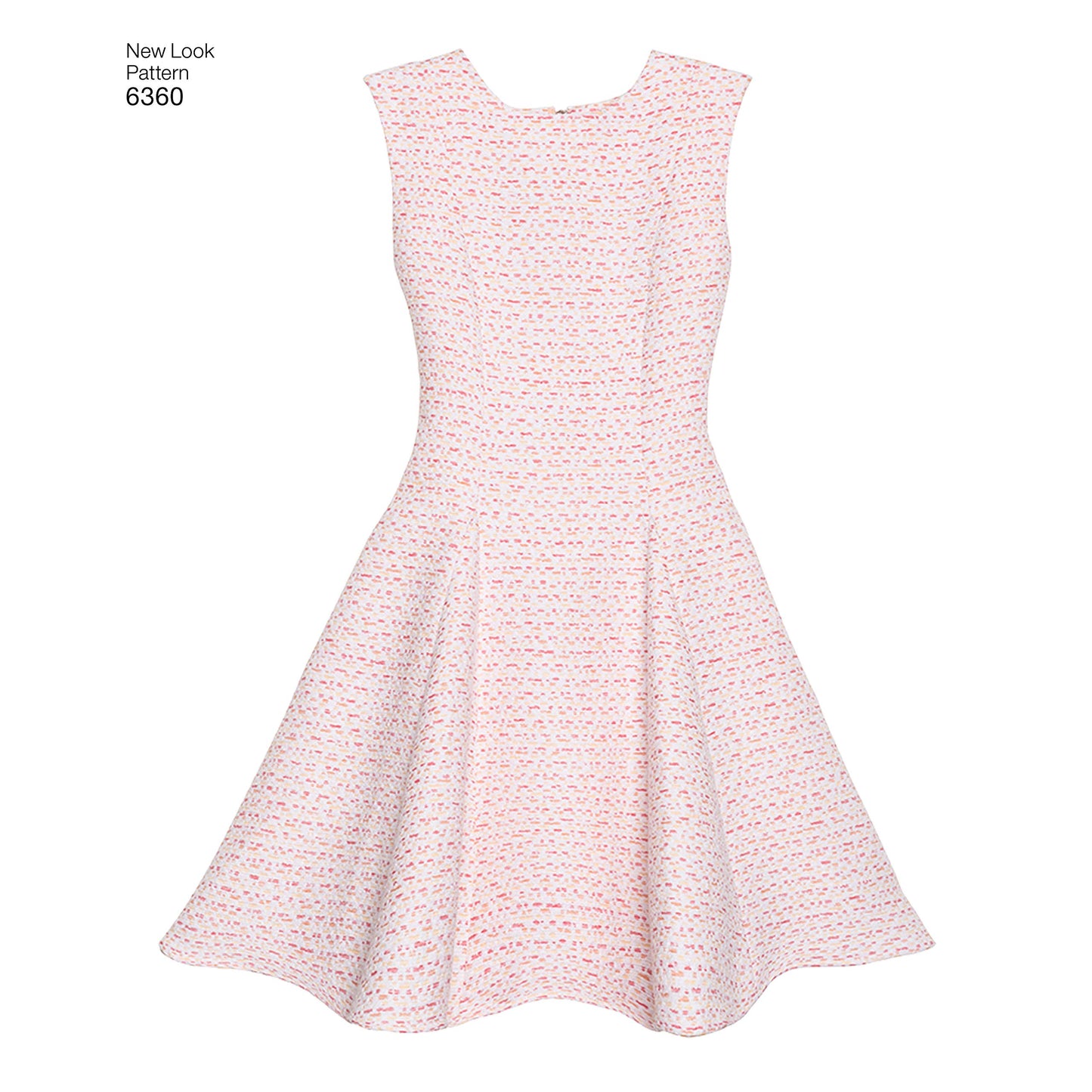 Simplicity New Look Patterns UN6360A Girls' Sized for Tweens Dress, A (8-10-12-14-16)