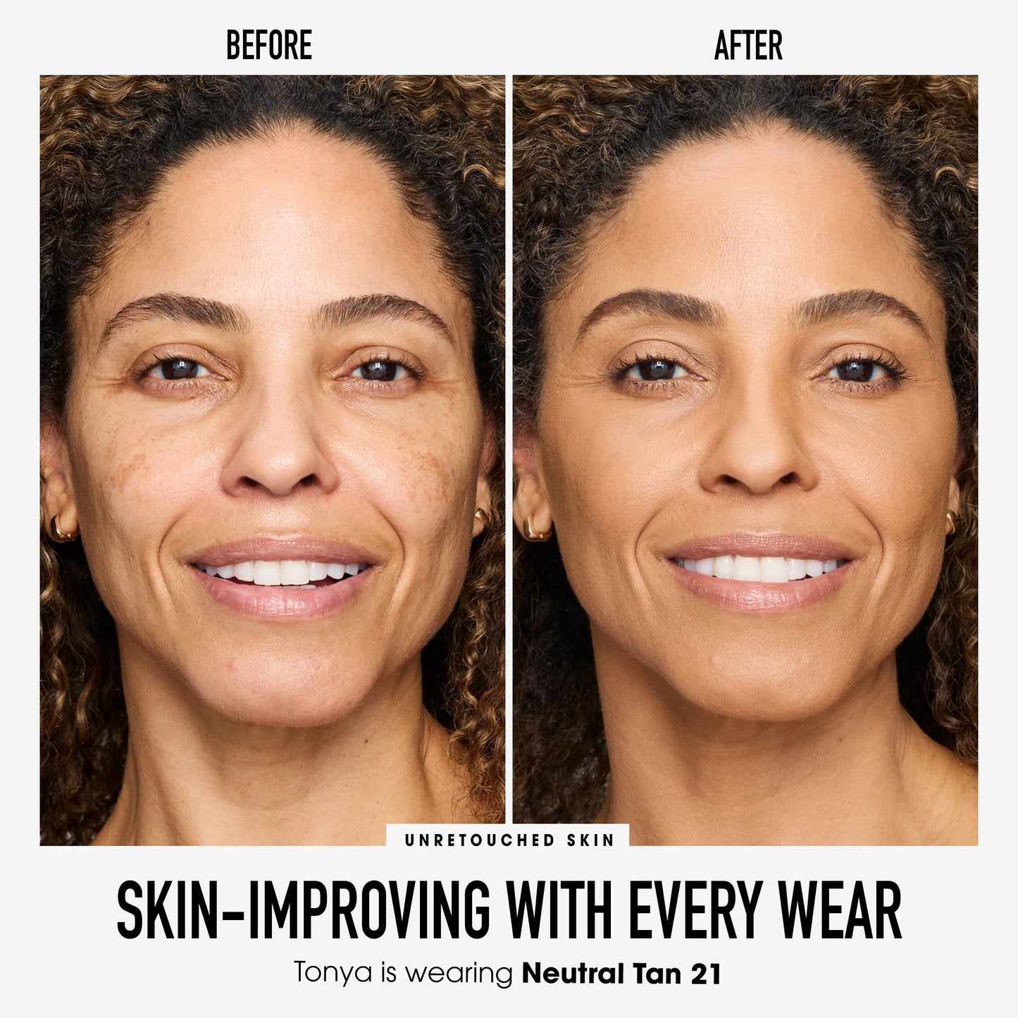 Original Loose Powder Foundation SPF 15, Neutral Tan 21, Vegan, Cruelty-Free & Dermatologist-Tested