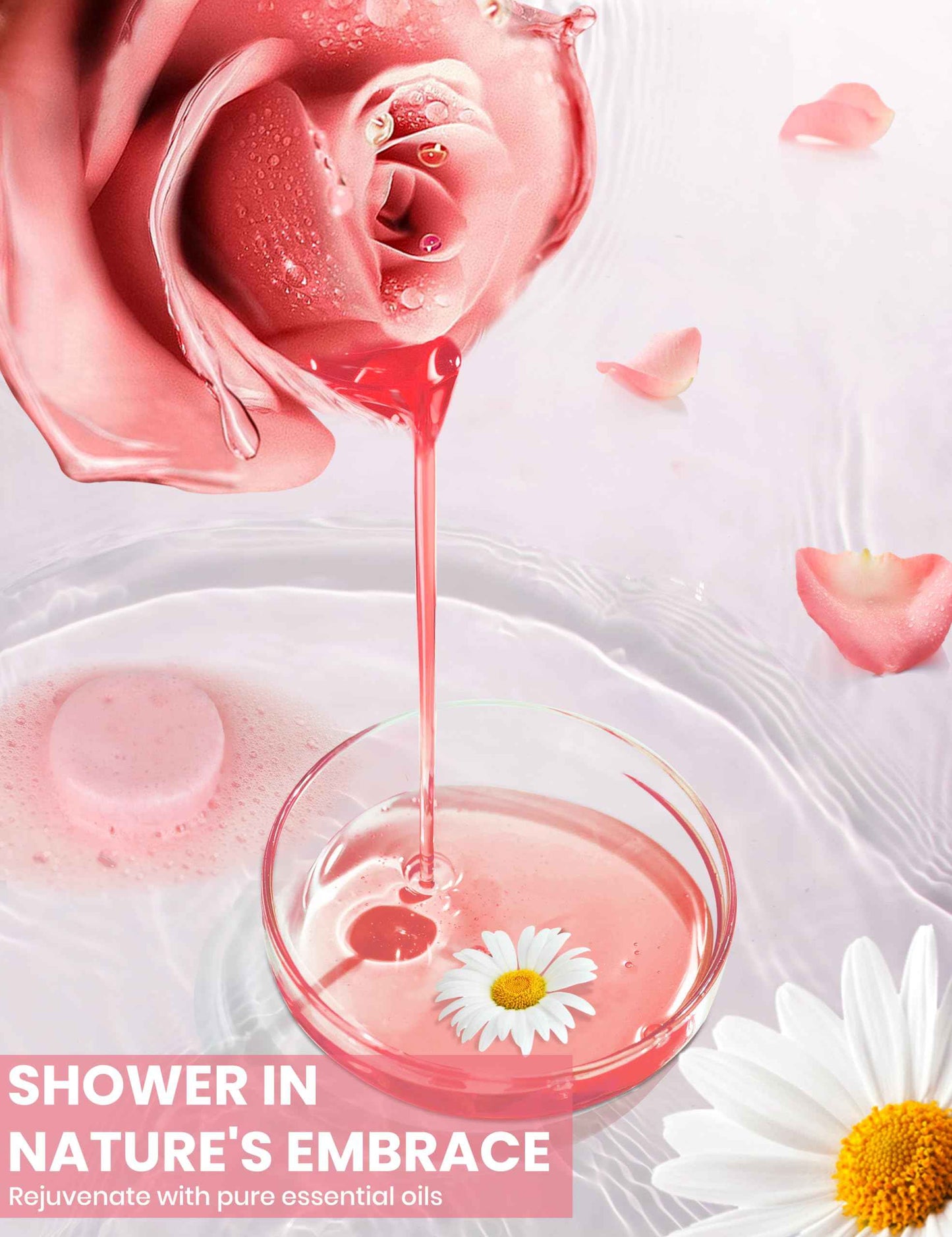 SEONNIX 15 Pack Tangerin & Lemon Shower Steamers Aromatherapy & 8 Pack Shower Steamers Aromatherapy