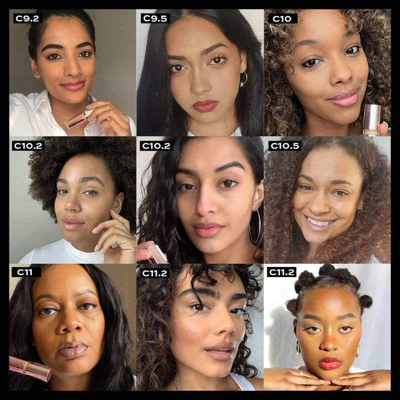 Revolution Beauty, Conceal & Define Concealer, Full Coverage & Lightweight, Long-Lasting Matte Finish, Vegan & Cruelty Free, C10 Medium or Tan Skin Tones, 0.14 Oz. (Pack of 3)