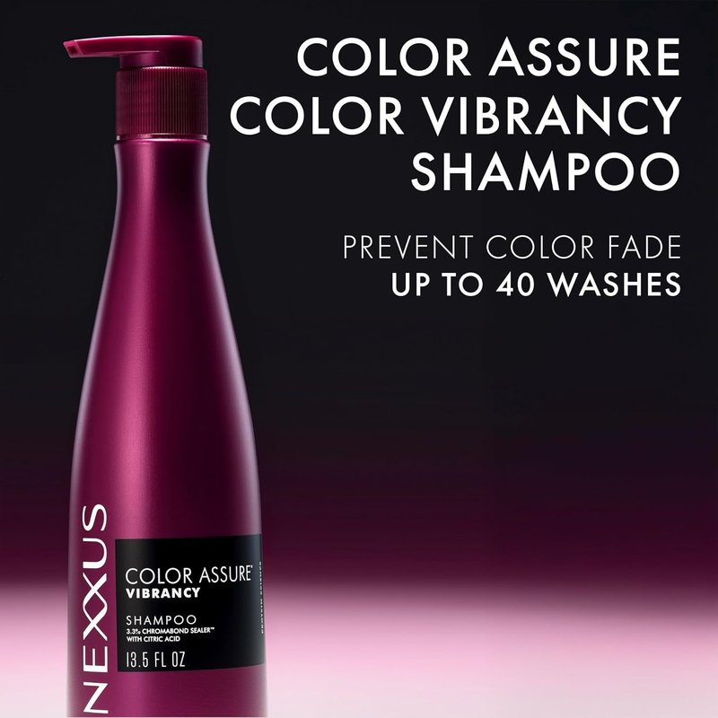 Nexxus Color Assure Shampoo - Vibrant Color Treatment with Chromabond Sealer | 13.5 oz