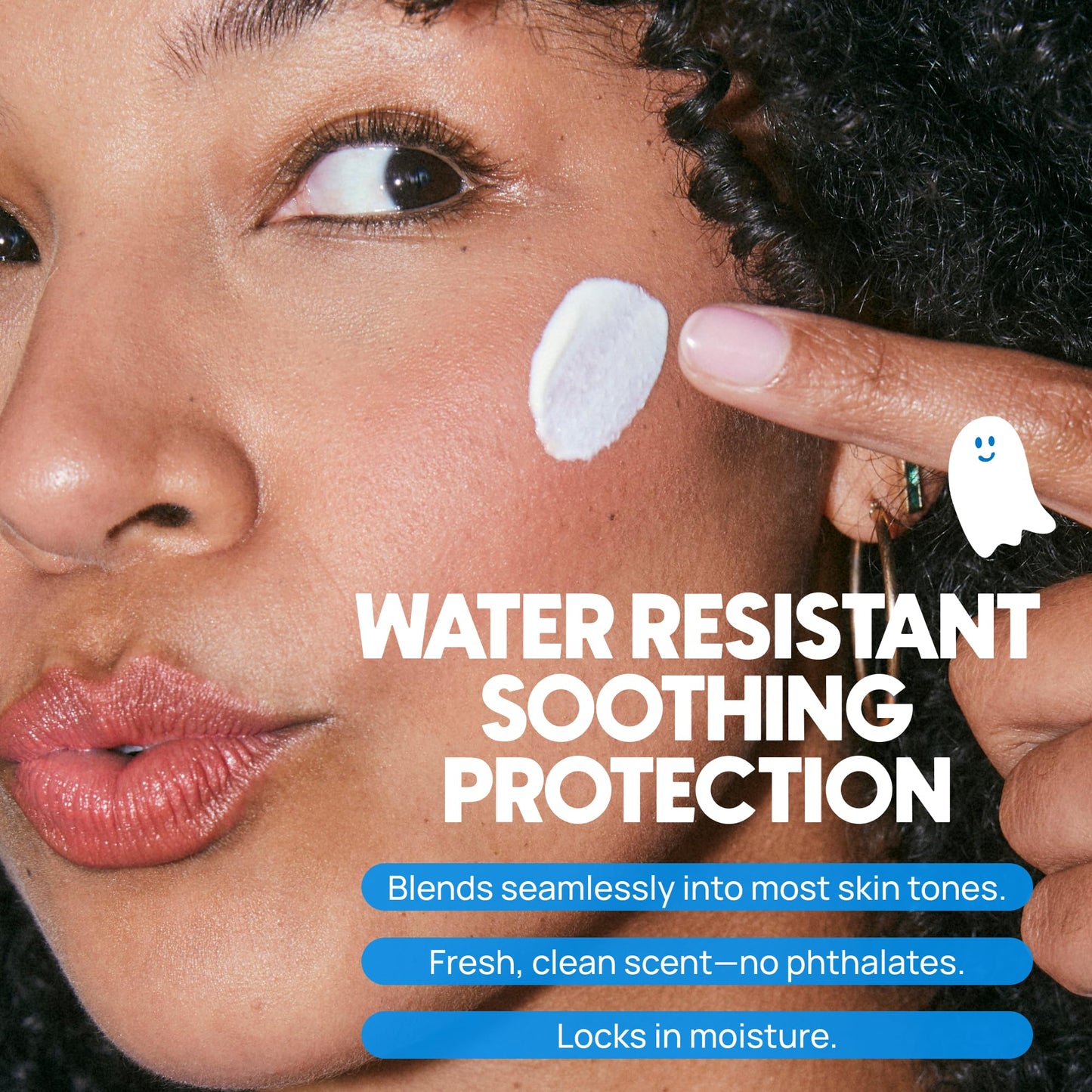 Spooge Ghosted | Mineral Sunscreen SPF 30 | Oil-Free Non Toxic Sun Care | Zinc Oxide Sunscreen | Water Resistant | Bisabolol Infused Formula | Dermatologist Developed | Reef Safe Sunblock | 1.7 oz
