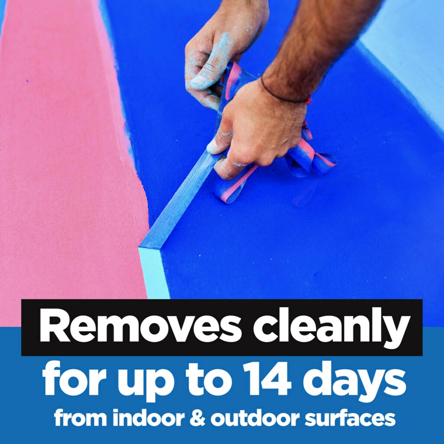 ScotchBlue Original Multi-Surface Painter's Tape, Blue, Paint Tape Protects Surfaces and Removes Easily, Multi-Surface Painting Tape for Indoor and Outdoor Use, 1.41 Inches x 60 Yards, 1 Rolls