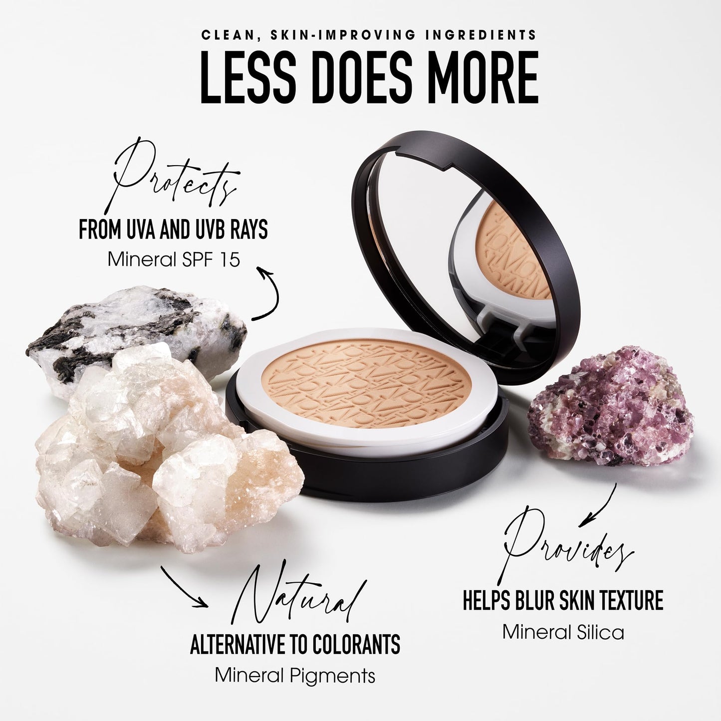 bareMinerals Original Pressed Powder Foundation, Golden Ivory 07, 0.3 oz