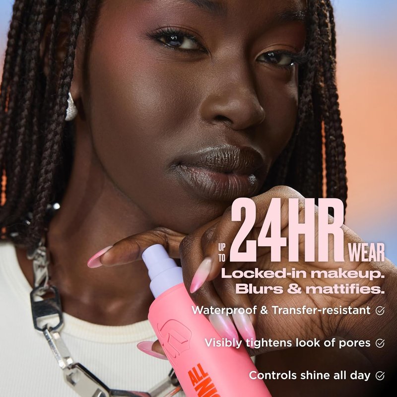 Urban Decay All Nighter Matte Setting Spray - 24HR Waterproof, Blurring Finish | Oil Control for All Skin Types