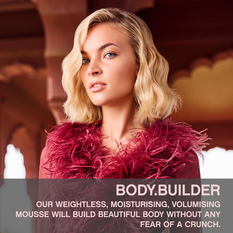 KEVIN.MURPHY BODY.BUILDER - Hair volumising Mousse - For All Types - Weightless & Sulphate-Free Hair Mousse - Hair Care Treatment - With Tangerine Peel Oi - 350 mL / 11.8 fl oz