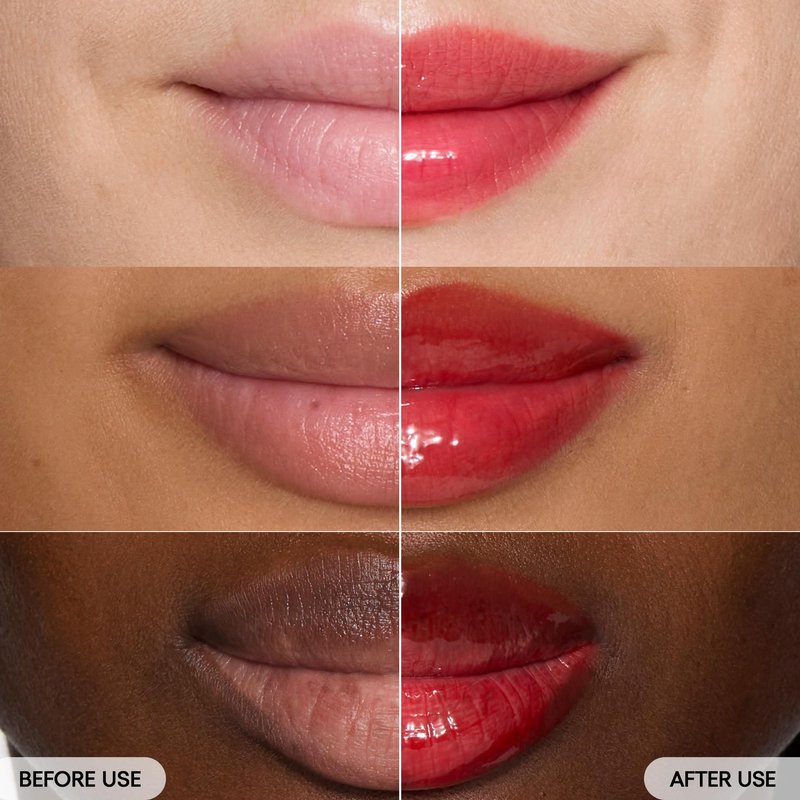 LANEIGE Glaze Craze Tinted Lip Serum, Raspberry Jam: Hydrating Lip Serum for Glossy, Nourished Lips with Plumping Polypeptides