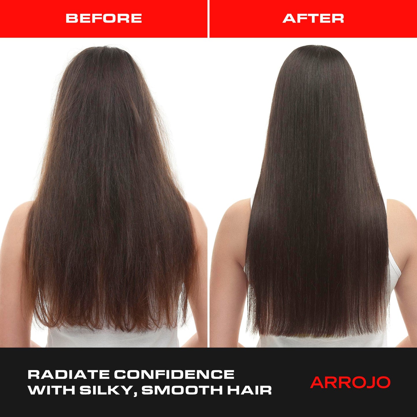 Arrojo Gentle Shampoo, 8.5oz – Sulfate Free Shampoo with Vitamin B5, Coconut, Avocado & Sesame Seed Oils – Moisturizing Cleanser for Keratin-Treated & Damaged Hair