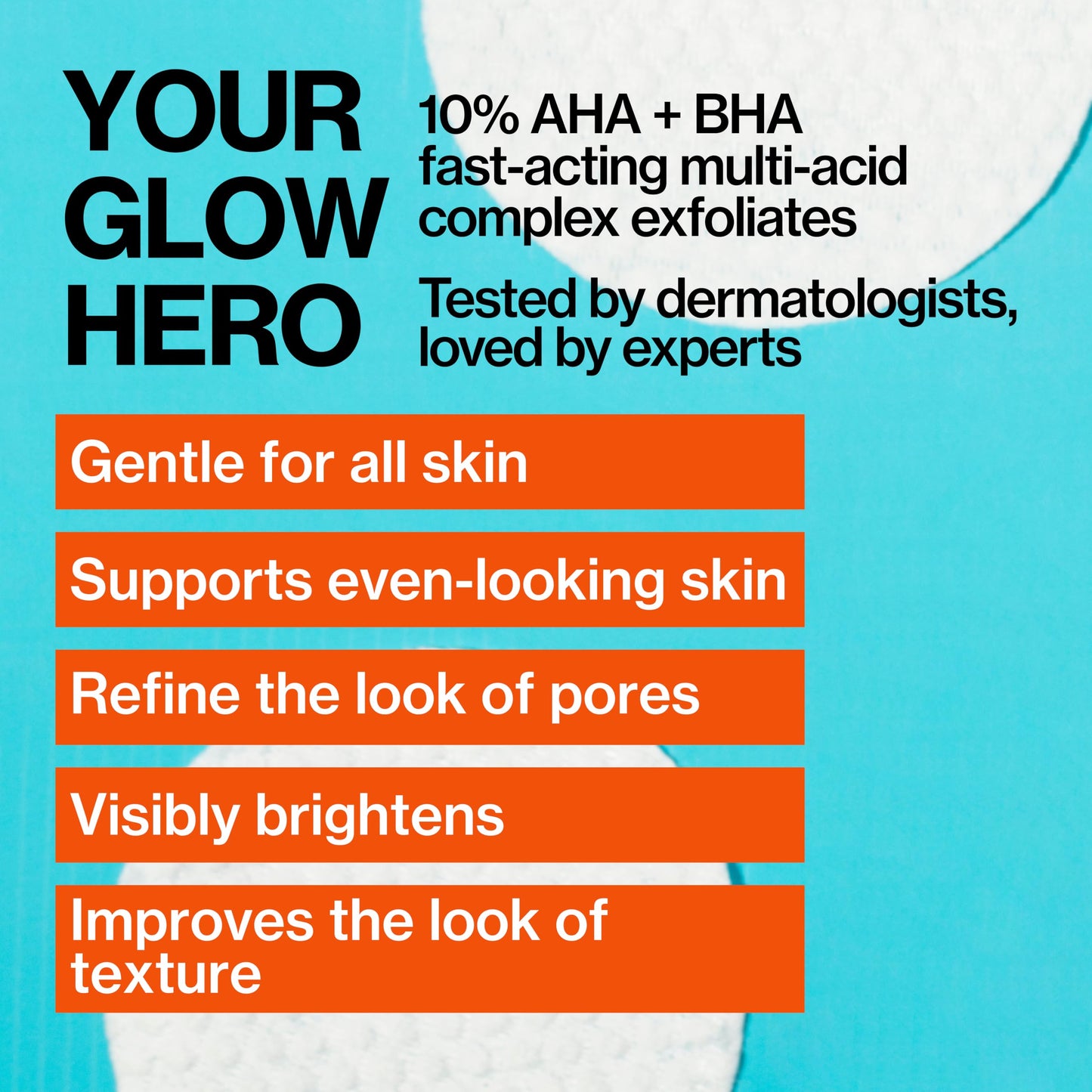 Pacifica Glow Baby Brightening Peel Pads 10% AHA + BHA Exfoliating Face Pads for Glowing Skin Resurfacing Glycolic Acid & Salicylic Acid Pad to Smooth Texture & Minimize Pores Fragrance Free 60 Count