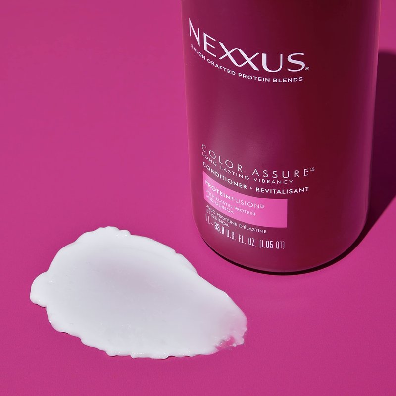 Nexxus Color Assure Conditioner for Vibrancy for Color Treated Hair Powered by Chromabond Sealer with Citric Acid 33.8 oz