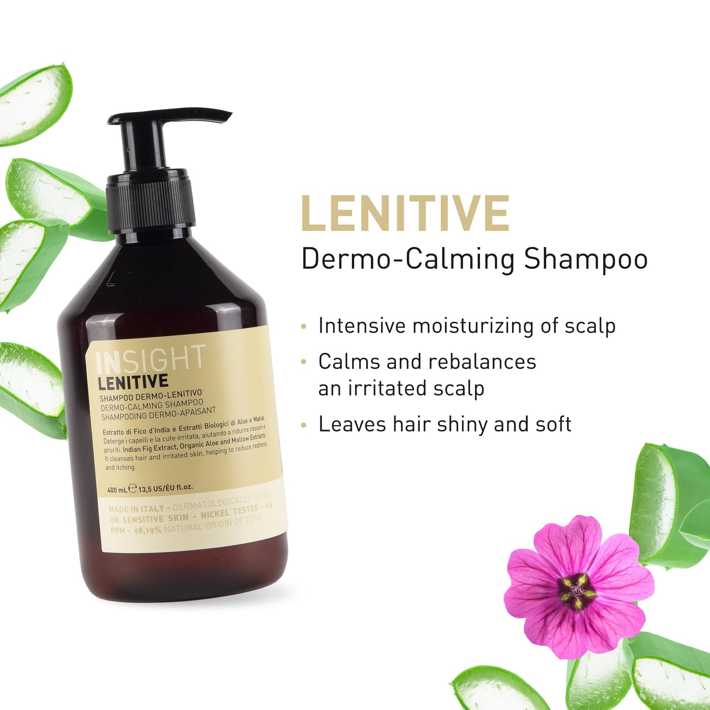 INSIGHT Lenitive Dermo-Calming Shampoo 13.5 oz