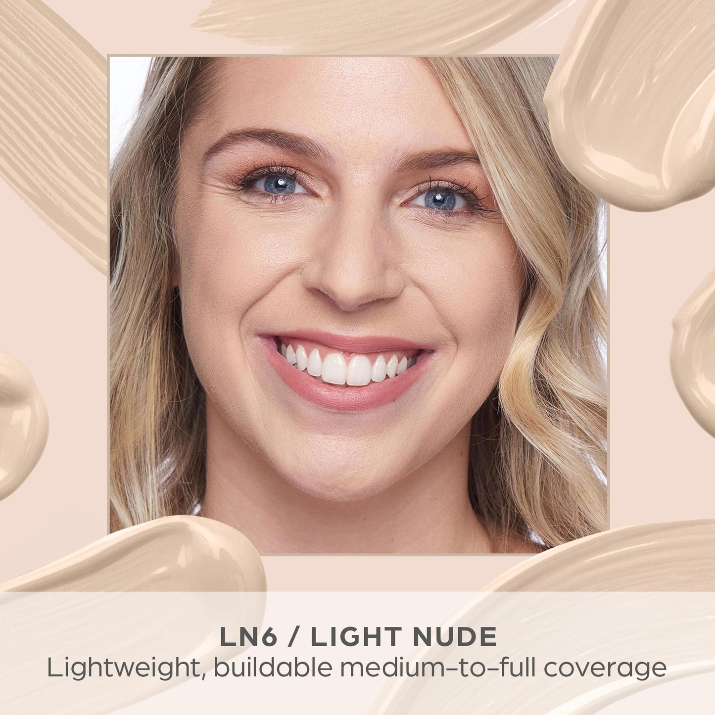 PÜR MINERALS 4-in-1 Sculpting Concealer for Women - Conceals, Brightens, Plumps & Corrects - Hydrating & Moisturizing Makeup Concealer with Medium to Full Coverage for Dark Circles - Light Nude, LN6