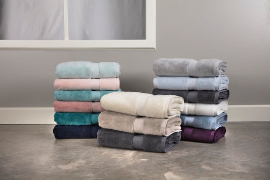 Maisonette Loft Egyptian Cotton Turkish Hand Towels - Soft, Absorbent Washcloths for Face - Ideal Quick Dry Small Towel Wash Cloth Set for Bathroom - (13" x 13", 6 Pack) - Light Pink (Petal Pink)