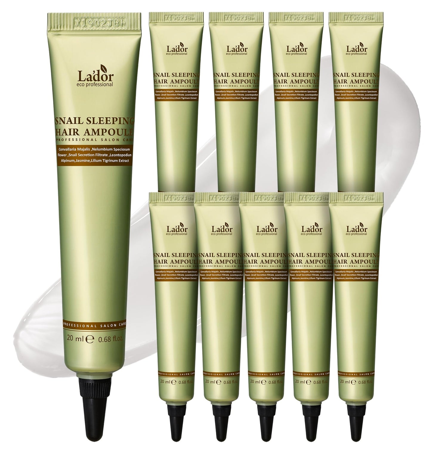 LA'DOR Snail Sleeping Hair Serum Ampoule