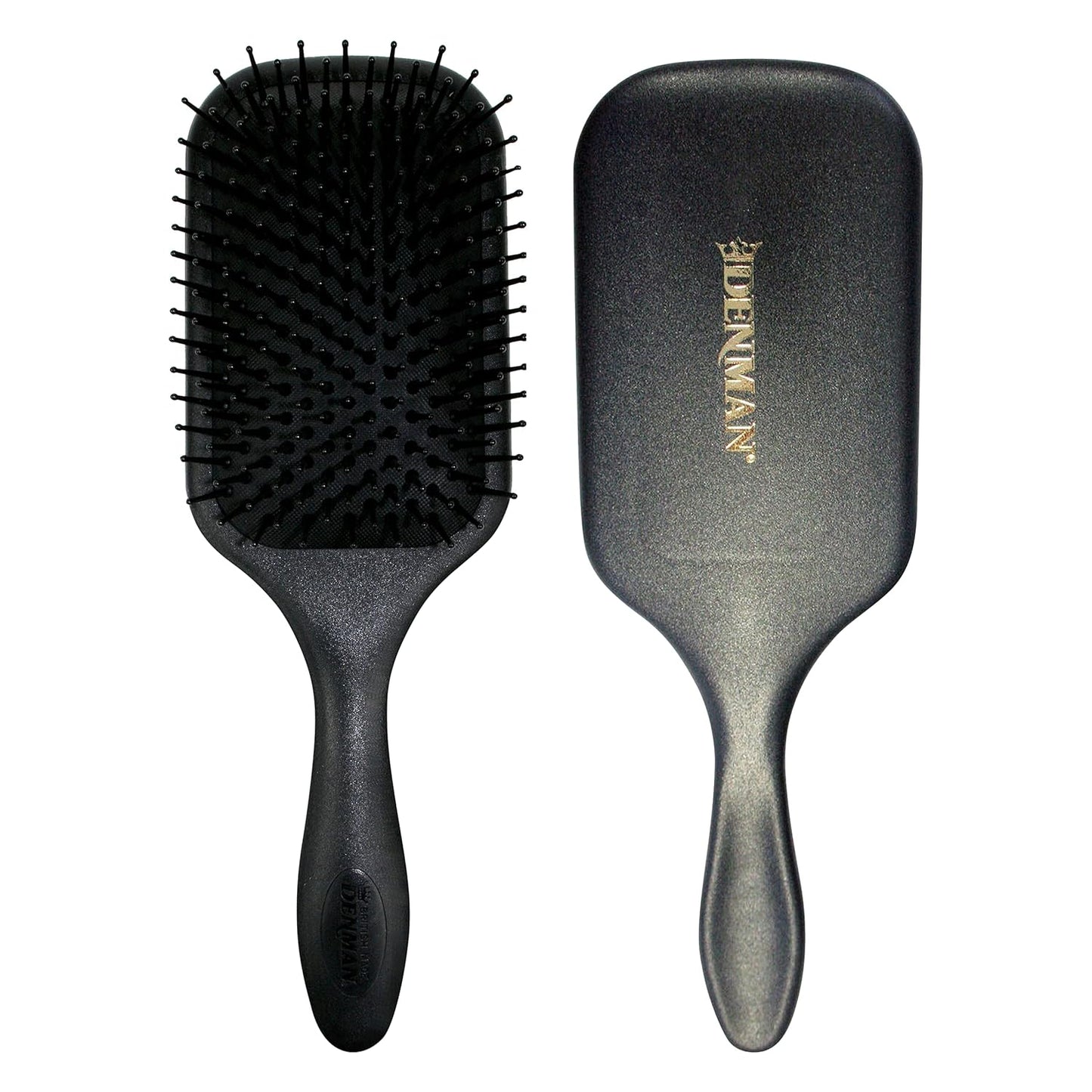 Denman Gentle Paddle Hairbrush - Comfortable Detangling & Blow-Drying Tool | Ideal for All Hair Types