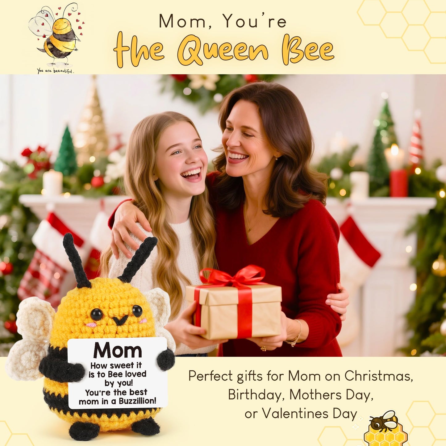 Christmas Birthday Gifts for Mom from Daugher Son, Moms Birthday Gifts