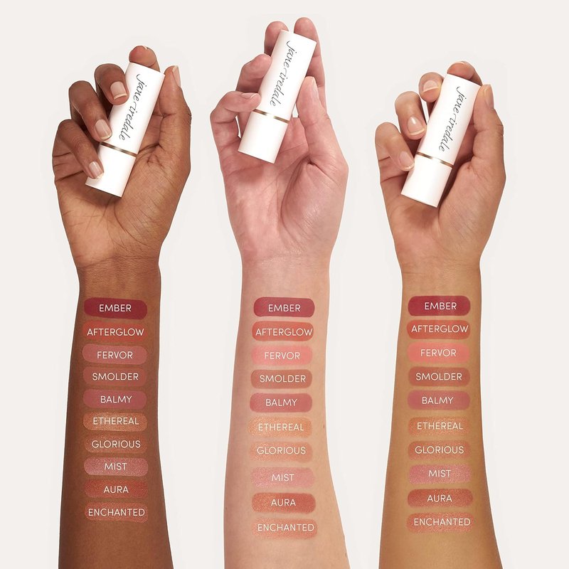 Jane Iredale Glow Time Blush Stick - Creamy Multitasking Makeup with Skin-Nourishing Ingredients | Vegan & Non-Comedogenic | 5 Shades Available
