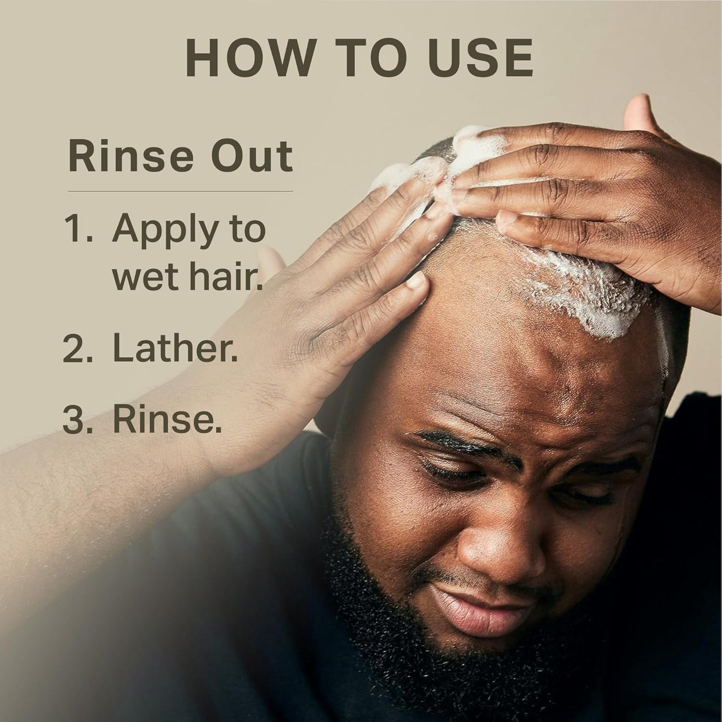 Leave In Conditioner Cream for Men - Dual-Use Styling & Hydration | Restores Dry Hair, Bourbon Cedar Scent, 16 oz